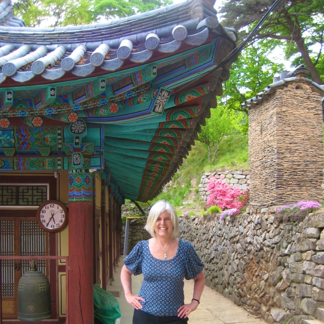 me and the Buddhist pavilion