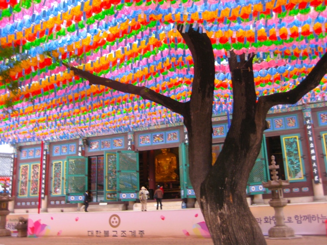 Colorful Jogye-Sa Temple