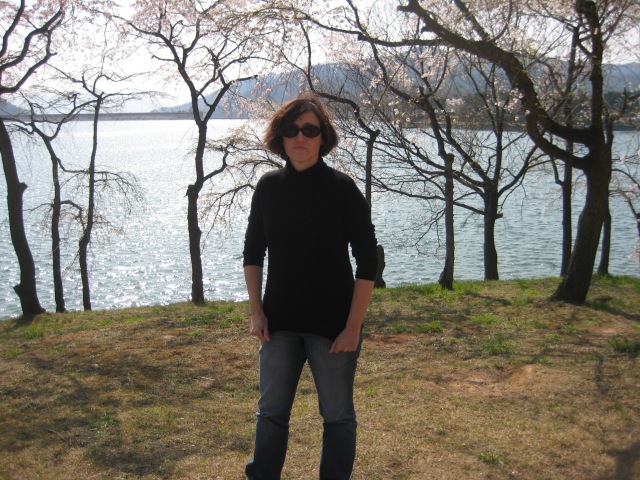 Kathy at Bomun Lake
